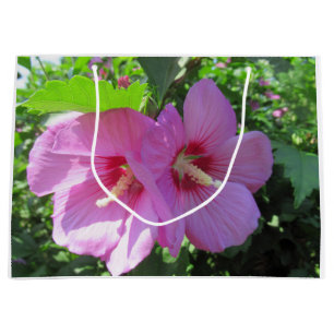 Hübsche Rosa Rose von Sharon Foto Große Geschenktüte