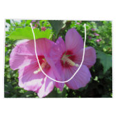 Hübsche Rosa Rose von Sharon Foto Große Geschenktüte (Rückseite)