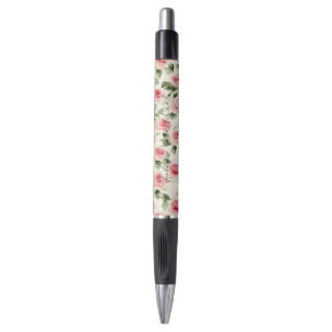 Hübsche rosa Rosen Kugelschreiber
