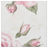 Hübsche rosa Rosen Stoff (Nahaufnahme)