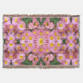 Hübsche rosa Säue und Hummeln Abstrakt Decke (Vorderseite)