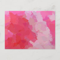 Hübsche rosa Schmetterlinge Postkarte