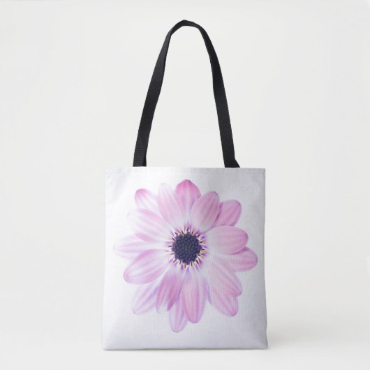 Hübsche rosa Sommer-Blume Tasche (Vorderseite)