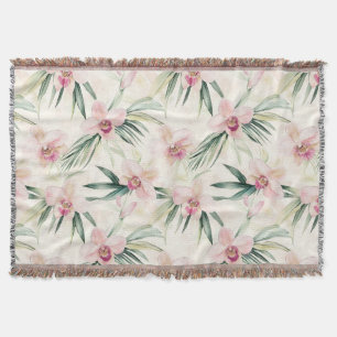 Hübsche rosa tropische Orchideen-Blume Decke