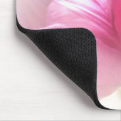 Hübsche Rosa Tulissen Mousepad (Ecke)