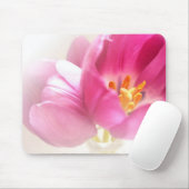 Hübsche Rosa Tulissen Mousepad (Mit Mouse)