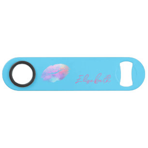 Hübsche, rosa und blaue Lippen Speed Flaschenöffner