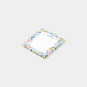 Hübsche Rosa- und Gelbfärbung Post-it Klebezettel (angewinkelt)