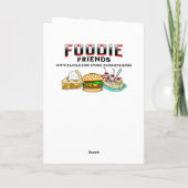 Hübsche Rosa und Gold Ice Cream denken über Sie Karte (Rückseite)