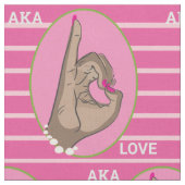 Hübsche rosa und grüne Stoffe (Nahaufnahme)