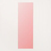 Hübsche Rosa und Schwarz Extravagant Yogamatte (Rückseite)