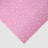 Hübsche rosa und weiße Sterne Seidenpapier (Ausschnitt)