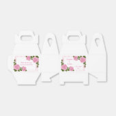 Hübsche rosa Wedding Eckblumensträuße Geschenkschachtel (Ungefaltet)