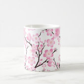 hübsche rosa weiße empfindliche Tasse der (Mittel)