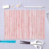 Hübsche rosa weiße Streifen Seidenpapier (Handwerk)