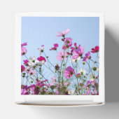 Hübsche rosa Wiesenblumen Geschenkschachtel (Oben)
