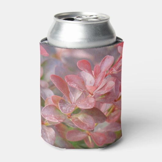 Hübsche rosa Zweige Dosenkühler (Kanne Vorderseite)