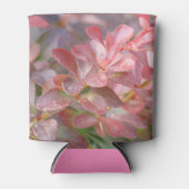 Hübsche rosa Zweige Dosenkühler (Vorderseite)