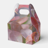 Hübsche rosa Zweige Geschenkschachtel (Rückseite)