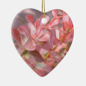 Hübsche rosa Zweige Keramik Ornament (Rechts)