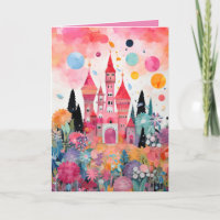 Hübsche rosafarbene Schlosskapelle