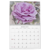 Hübsche Rose Blumenkalender Kalender (Mär 2027)