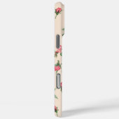 Hübsche Rose Blumenrosa Pfirsichcreme Case-Mate iPhone Hülle (Rückseite / Rechts)