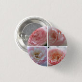 Hübsche Rose Button (Vorne & Hinten)