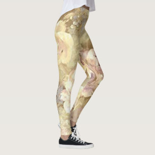Hübsche Rose Garten Leggings
