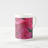 Hübsche Rose Geranium China Jumbo Tasse (Vorderseite Rechts)