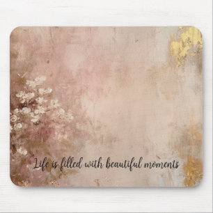 Hübsche Rose Gold Paint Antique Mousepad