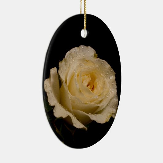 Hübsche Rose Keramikornament (Rechts)