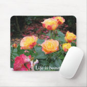 Hübsche Rose Mousepad (Mit Mouse)
