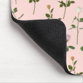 Hübsche Rose Mousepad (Ecke)