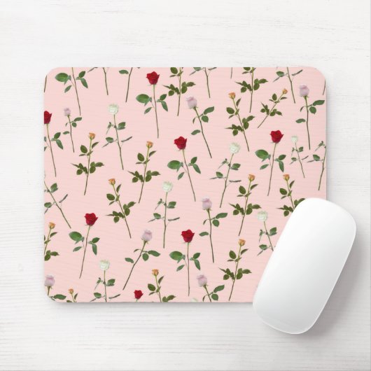 Hübsche Rose Mousepad (Mit Mouse)
