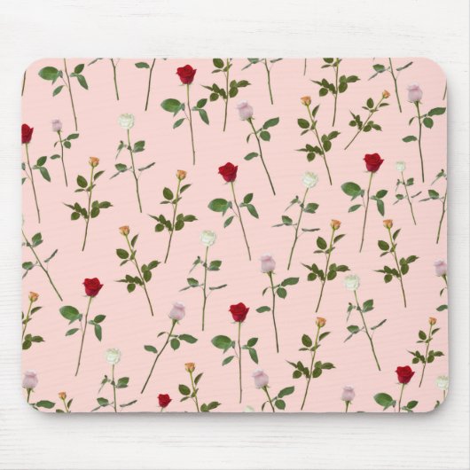 Hübsche Rose Mousepad (Vorne)