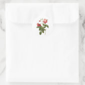 Hübsche Rose Runder Aufkleber (Tasche)