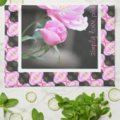 Hübsche Rosen Geschirrtuch (Gefaltet)