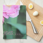 Hübsche Rosen Geschirrtuch (Viertel Falte)