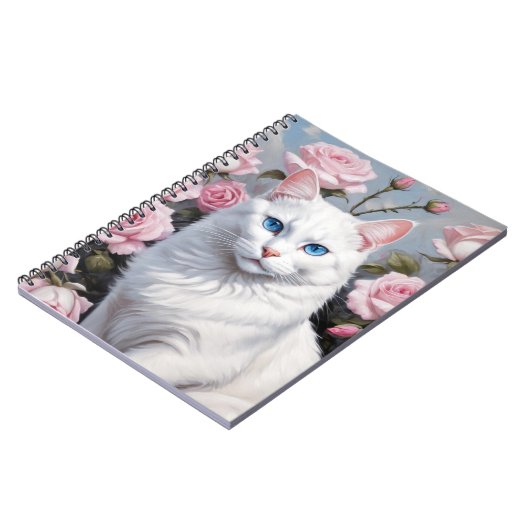 Hübsche Rosen Notizblock (Linke Seite)