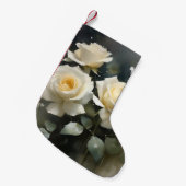 Hübsche Rosengarten Aquarellmalerei Kleiner Weihnachtsstrumpf (Vorderansicht (hängend))