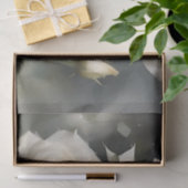 Hübsche Rosengarten Aquarellmalerei Seidenpapier (Geschenk)
