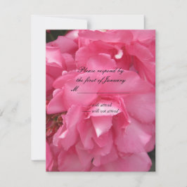 Hübsche Rosenkarte (Roses UAWG Reply Card) RSVP Karte
