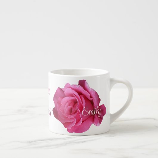 Hübsche Rosenschwestern Espressotasse (Rechts)