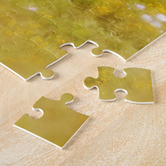 Hübsche Rossgelbe Wildblumen Puzzle (Seite)