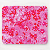 Hübsche Rote Blume Mousepad (Vorne)