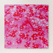 Hübsche Rote Blume Puzzle (Horizontal)