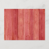 Hübsche rote Blume Werden Sie meine Brautjungfrau  Einladungspostkarte (Rückseite)