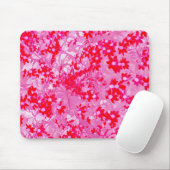 Hübsche rote Blumen Mousepad (Mit Mouse)