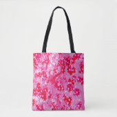Hübsche rote Blumen Tasche (Vorderseite)